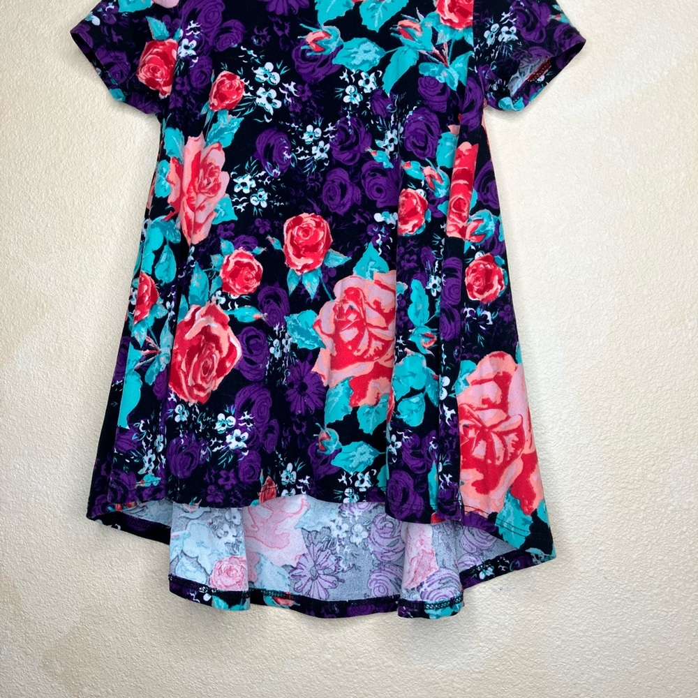 Floral High-Low Dress - Picture 4 of 4